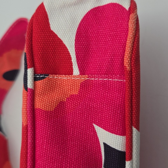 Marimekko Pink and Red Floral Bag - Picture 3 of 7